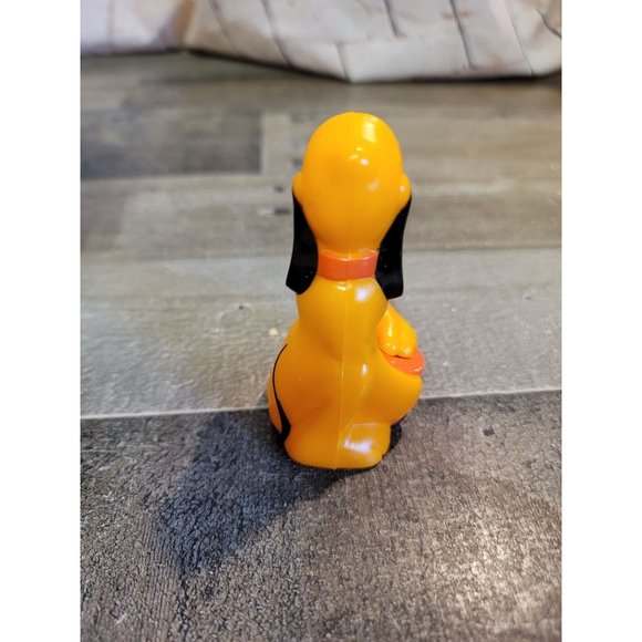 Pluto the dog with food bowl Disney toy figure 1996 superior - Picture 3 of 5